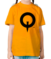 Детская футболка Quake (logo) фото