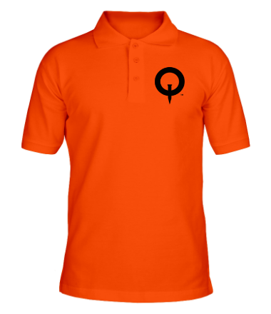 Мужская футболка поло Quake (logo)