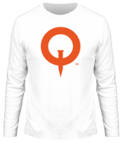 Мужская футболка длинный рукав Quake (logo) фото