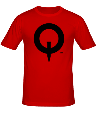 Мужская футболка Quake (logo)