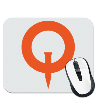 Коврик для мыши Quake (logo)