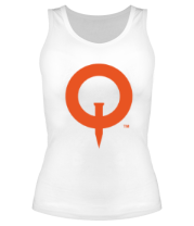 Женская майка борцовка Quake (logo)