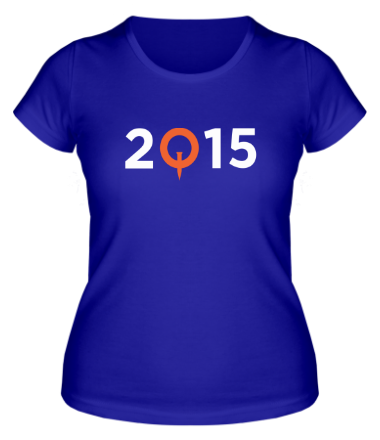Женская футболка Quake 2015