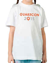 Детская футболка Quakecon 2015 фото