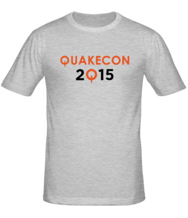 Мужская футболка Quakecon 2015