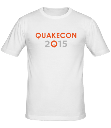 Мужская футболка Quakecon 2015