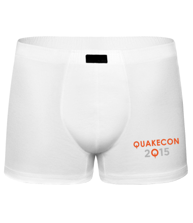 Трусы мужские боксеры Quakecon 2015
