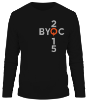 Мужская футболка длинный рукав  BYOC (2015) фото