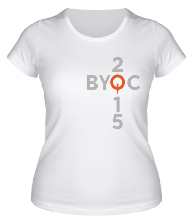 Женская футболка  BYOC (2015)