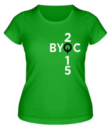 Женская футболка  BYOC (2015)