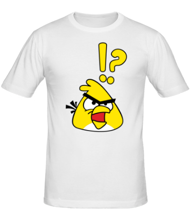 Мужская футболка Angry Birds (Желтая птица)