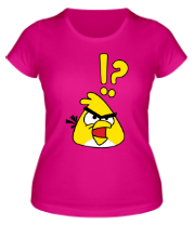 Женская футболка Angry Birds (Желтая птица) фото