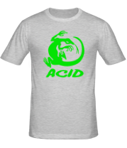 Мужская футболка Acid iguana фото