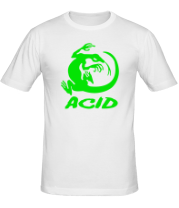Мужская футболка Acid iguana фото