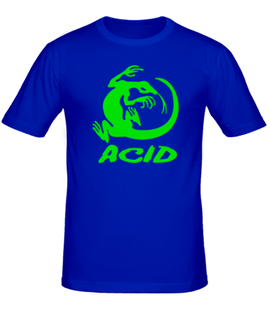 Мужская футболка Acid iguana