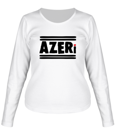 Женская футболка длинный рукав Azeri