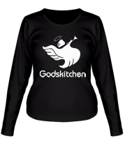 Женская футболка длинный рукав Godskitchen фото