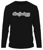 Мужская футболка длинный рукав Discjockey (Dj) фото