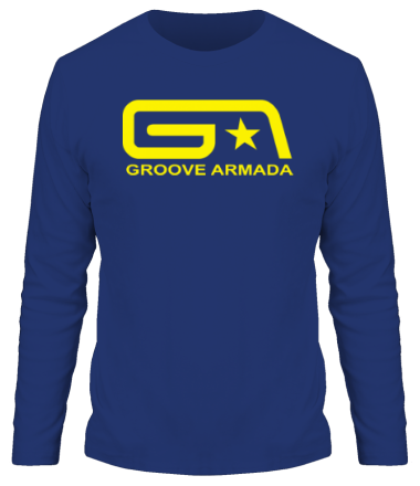 Мужская футболка длинный рукав Groove Armada