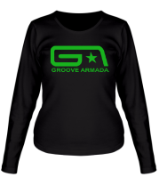 Женская футболка длинный рукав Groove Armada фото