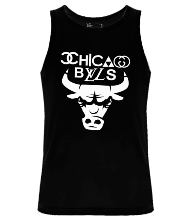 Мужская майка Chicago Bulls fun logo