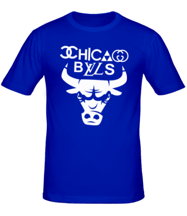 Мужская футболка Chicago Bulls fun logo