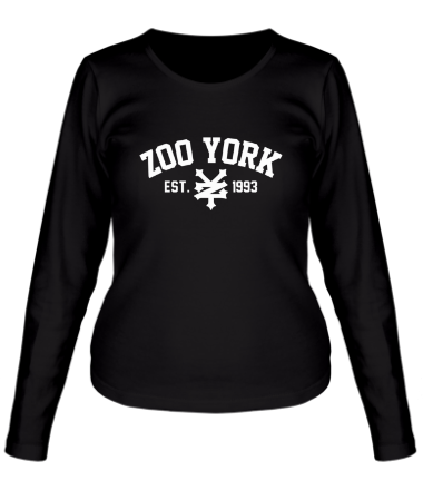 Женская футболка длинный рукав Zoo York