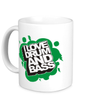 Кружка I Love Drum and Bass фото