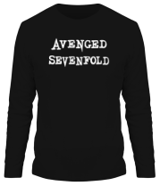 Мужская футболка длинный рукав Avenged Sevenfold фото