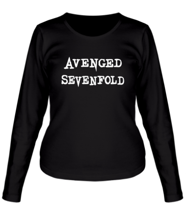 Женская футболка длинный рукав Avenged Sevenfold