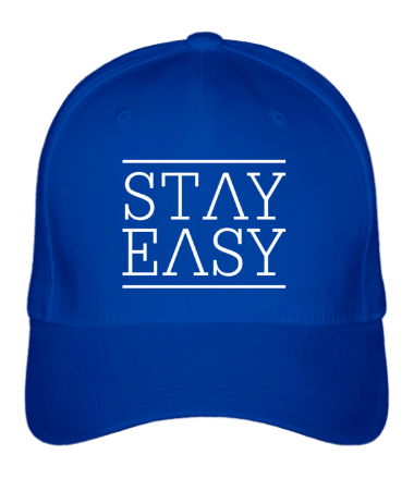 Бейсболка Stay easy