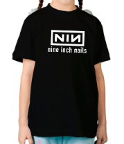 Детская футболка Nine inch Nails logo фото