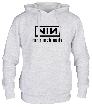 Толстовка худи Nine inch Nails logo