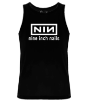 Мужская майка Nine inch Nails logo фото