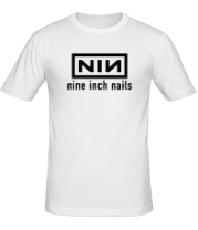 Мужская футболка Nine inch Nails logo фото