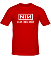 Мужская футболка Nine inch Nails logo фото