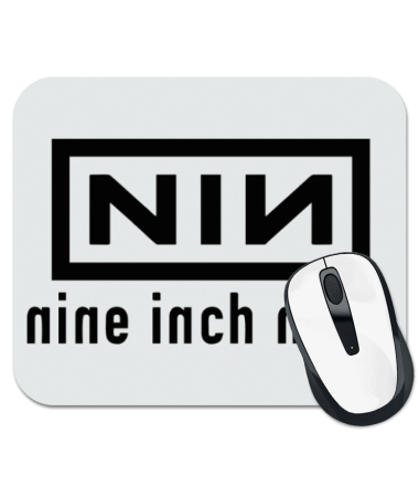 Коврик для мыши Nine inch Nails logo