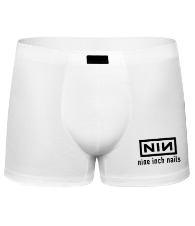 Трусы мужские боксеры Nine inch Nails logo