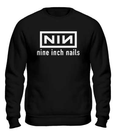 Толстовка без капюшона Nine inch Nails logo