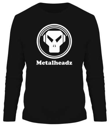 Мужская футболка длинный рукав Metalheadz (moving shadow)