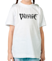 Детская футболка Bullet for my Valentine logo фото