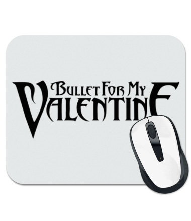 Коврик для мыши Bullet for my Valentine logo