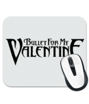 Коврик для мыши Bullet for my Valentine logo фото