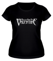 Женская футболка Bullet for my Valentine logo фото