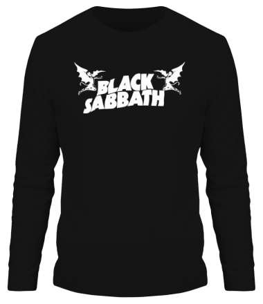 Мужская футболка длинный рукав Black Sabbath