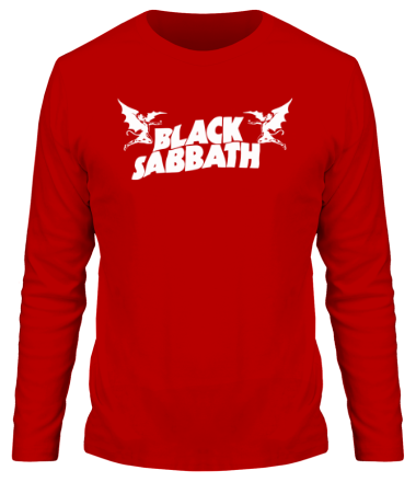 Мужская футболка длинный рукав Black Sabbath