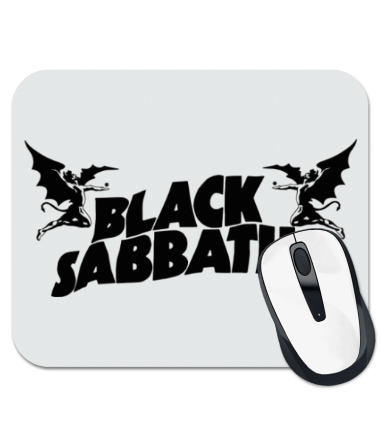 Коврик для мыши Black Sabbath