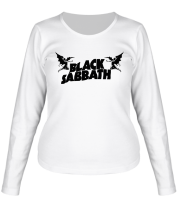 Женская футболка длинный рукав Black Sabbath фото