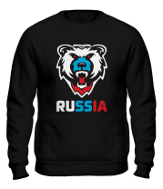Толстовка без капюшона Русский медведь