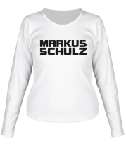 Женская футболка длинный рукав Markus Schulz фото